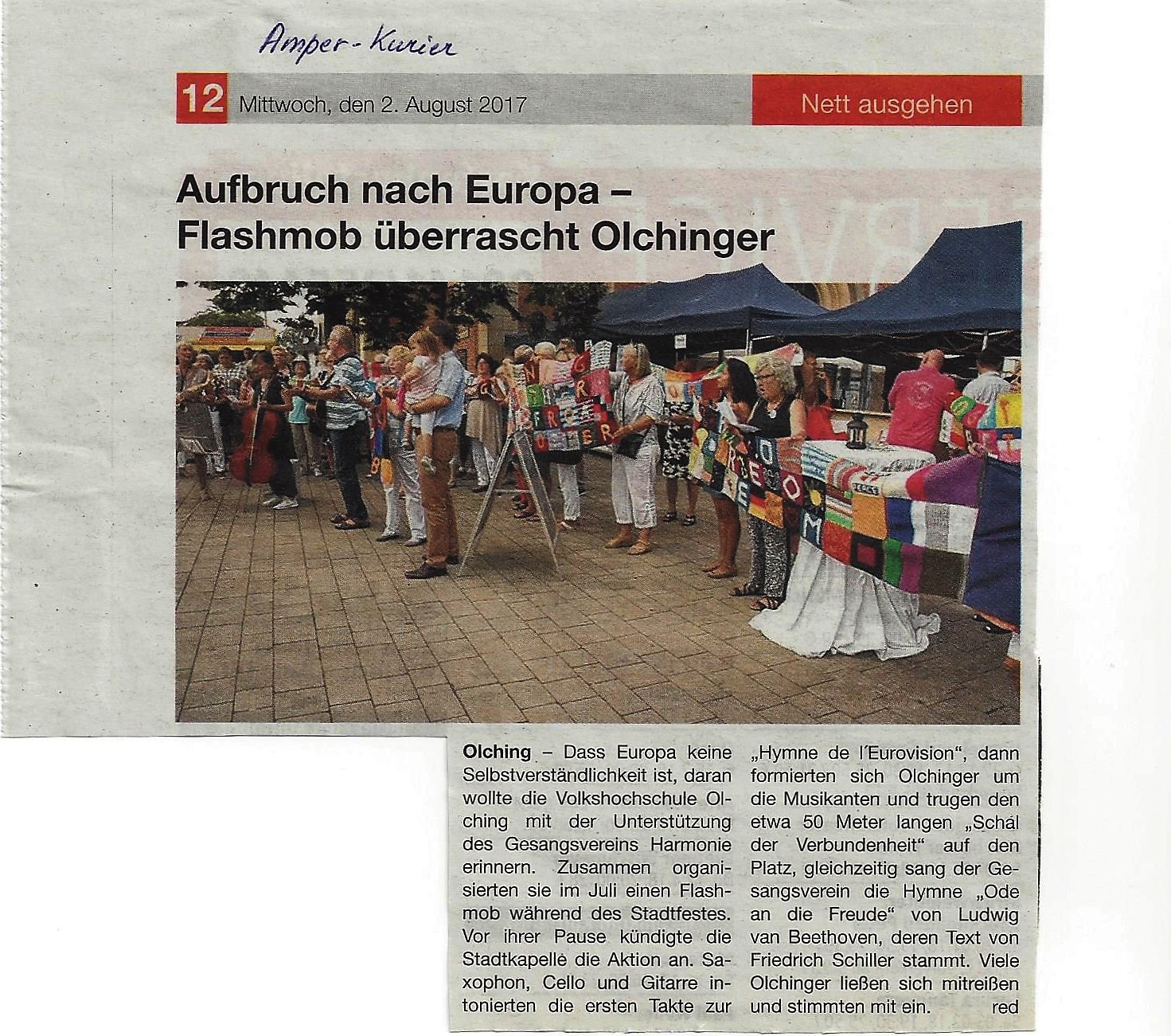 flash mob-Amper Kurier-02.08.17